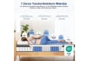 Lexzurn Taschenfederkernmatratze 7-Zonen Weiß 22 cm Bild 1