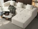 Lexzurn Ecksofa 250x170x76 cm mit Schlaffunktion Bild 2