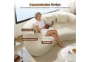Lexzurn Sofa Schlafsofa Bella Cord Sofa Bettfunktion Bild 1