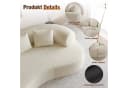 Lexzurn Sofa Schlafsofa Bella Cord Sofa Bettfunktion Bild 3