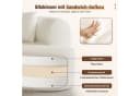 Lexzurn Sofa Schlafsofa Bella Cord Sofa Bettfunktion Bild 5