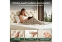 Lexzurn Polsterbett 140x200 Samt mit LED & Stauraum Bild 4
