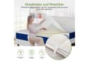Lexzurn Memory-Schaum Topper mit Wellenstruktur und rutschfester Unterseite Bild 5