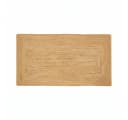 Elegant Floors Rechteckiger Jute Teppich Natur Handgefertigt Boho Bild 2