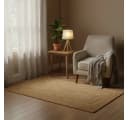 Elegant Floors Rechteckiger Jute Teppich Natur Handgefertigt Boho Bild 4