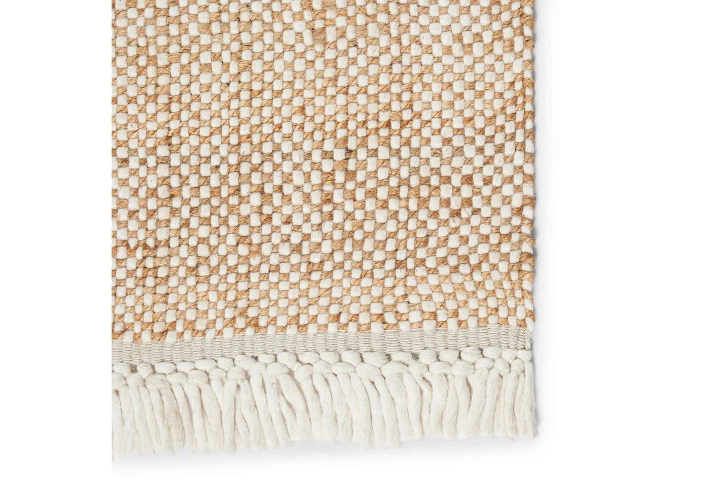 Elegant Floors Teppich Jute-Wolle Natur Handgefertigtes Boho 9 mm - Bild 2