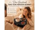 PEGSEN Couchbar Herz aus Birkenholz mit Getränkehalter & 2 Schalen Bild 5