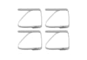 TSB Werk Tischtuchklammer Edelstahl Set 4-tlg. Silber Bild 2