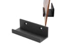 TSB Werk Wandhalterung für Schallplatten Vinyls LP Halter Schwarz/Weiß 4 St Bild 1