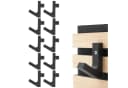 TSB Werk Kleiderhaken Schwarz für Akustikpaneele (10er Set) Bild 2