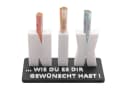 TSB Werk Geschenkbox NIX Schwarz/Weiß 3D-Druck Geldgeschenk Bild 2