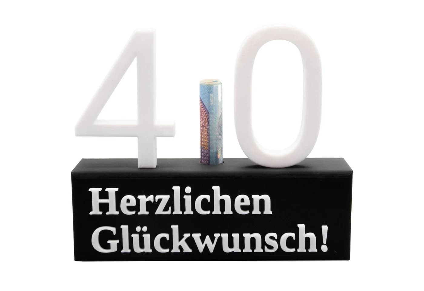 Moderner Zahlenständer aus Kunststoff und PLA - Bild 2