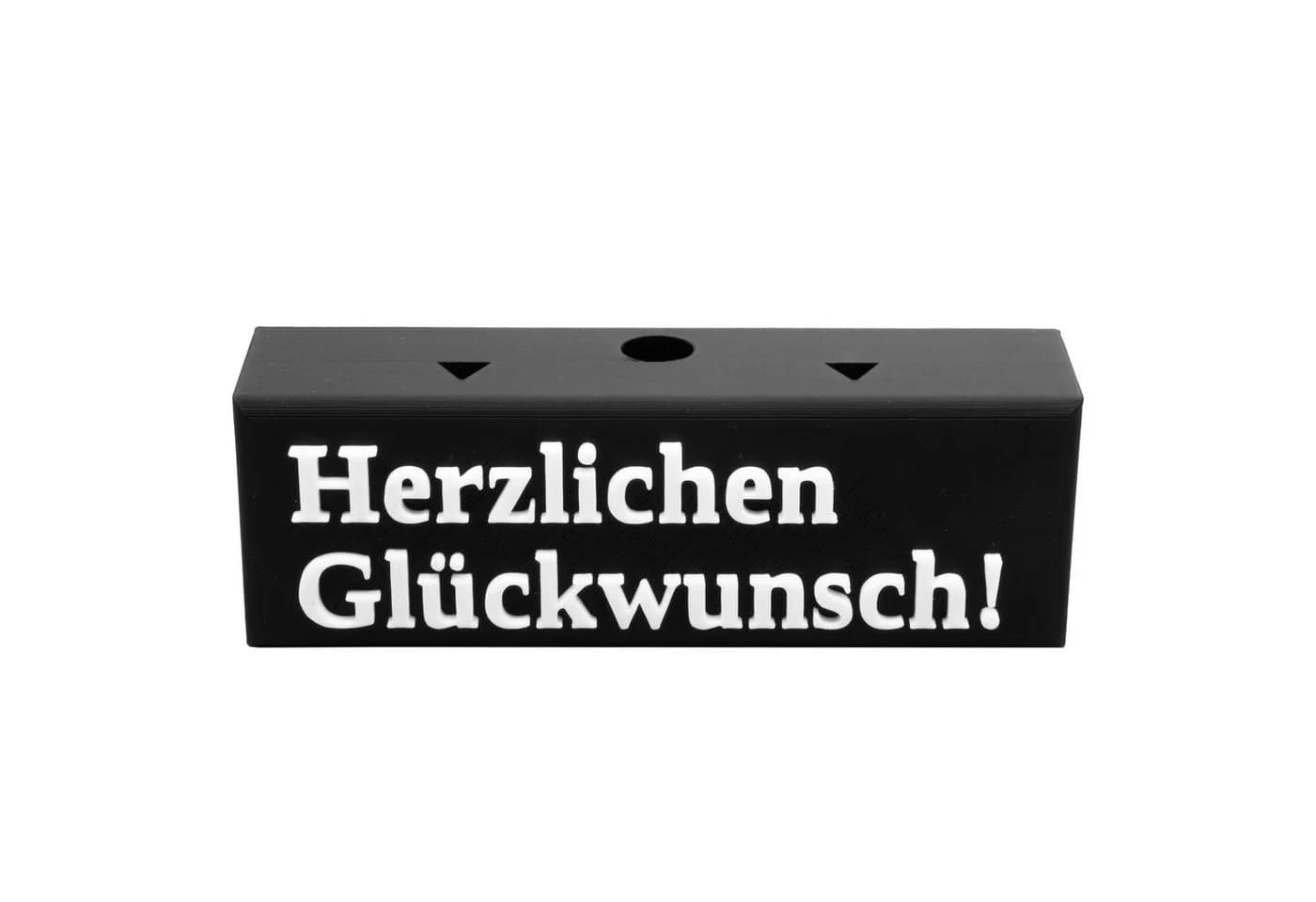 TSB Werk Geschenkbox 60. Geburtstag Schwarz/Weiß 3D-Druck
