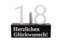 TSB Werk Zahlenständer 18 Schwarz/Weiß Geschenkbox Bild 2