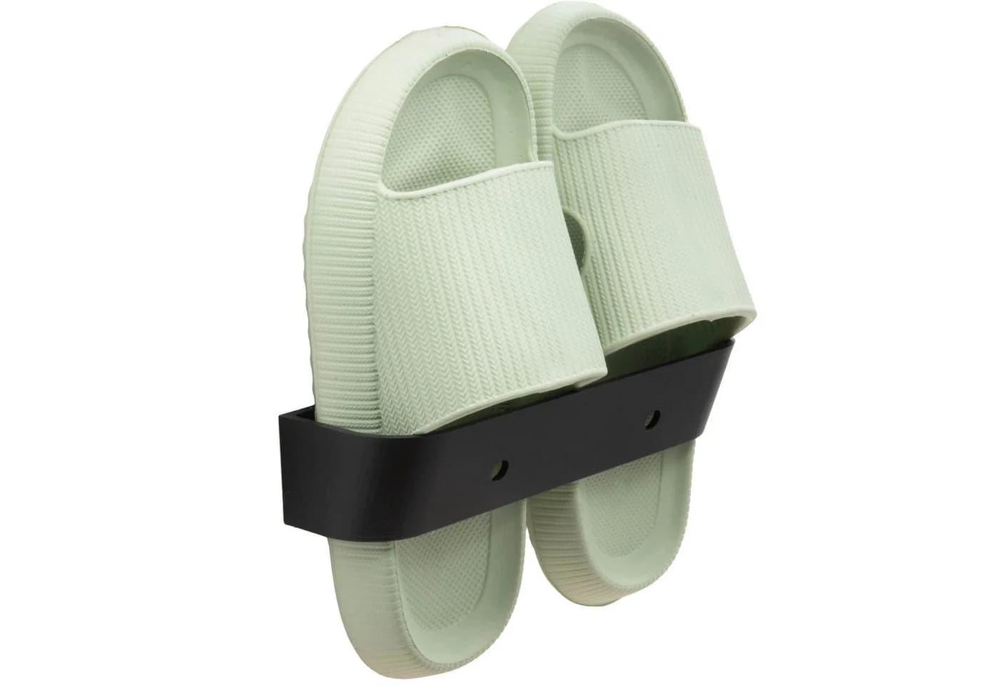 Schuhregal aus Kunststoff und PLA, 3D-Druck, Schwarz und Weiß - Bild 3