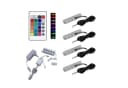 QLS LED Unterbauleuchte Weiß 12V mit Fernbedienung 16 Farben Dimmbar Bild 2