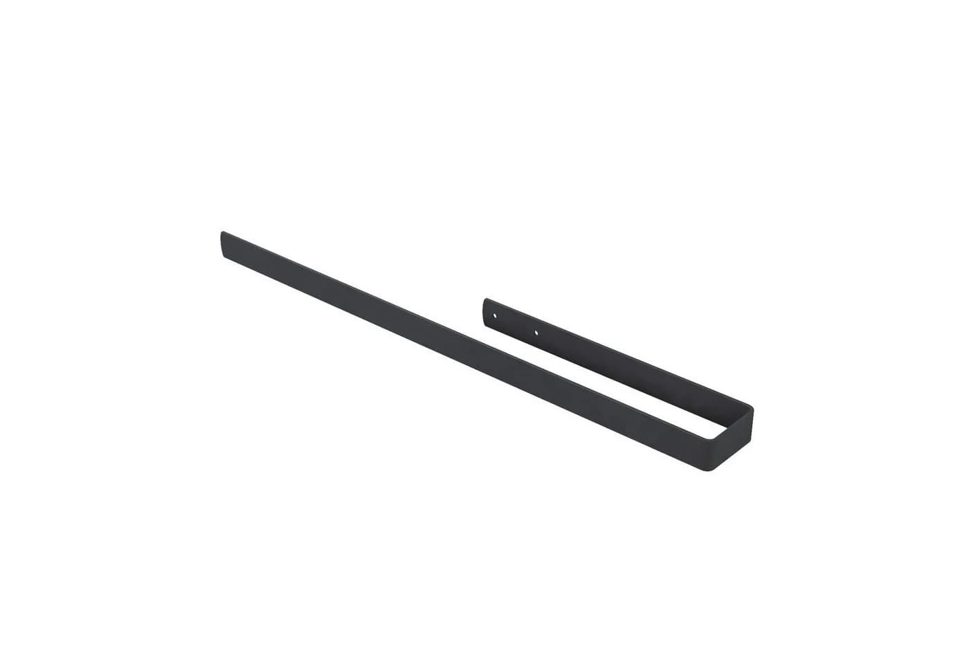 QLS Handtuchhalter Schwarz Stahl Loft-Style - Bild 2