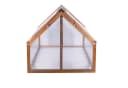 QLS Mini-Gewächshaus Timber aus Holz mit Polycarbonat Bild 3