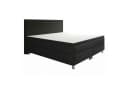 M-Punkt24 Boxspringbett MILANO Grau/Anthrazit mit 7-Zonen-Matratze & Topper Bild 1