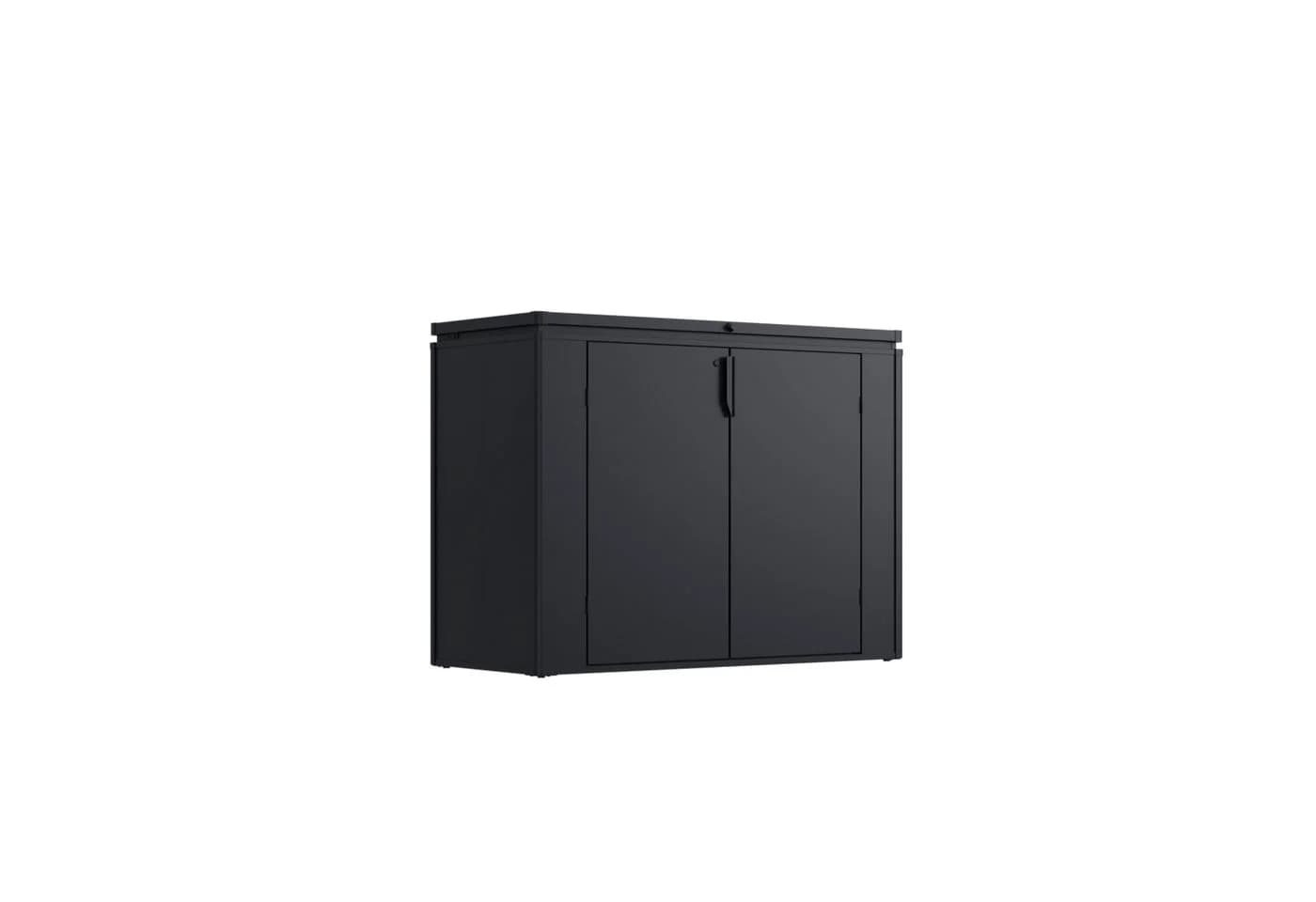 Weide Gartenbox Noble Max 1340 L Anthrazit verzinkter Stahl