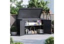 Weide Gartenbox Noble Max 2400 L Anthrazit Verzinkter Stahl Bild 2