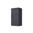 Weide Paketbriefkasten NOBLE 220 L Anthrazit Abschließbar Wetterfest Bild 1