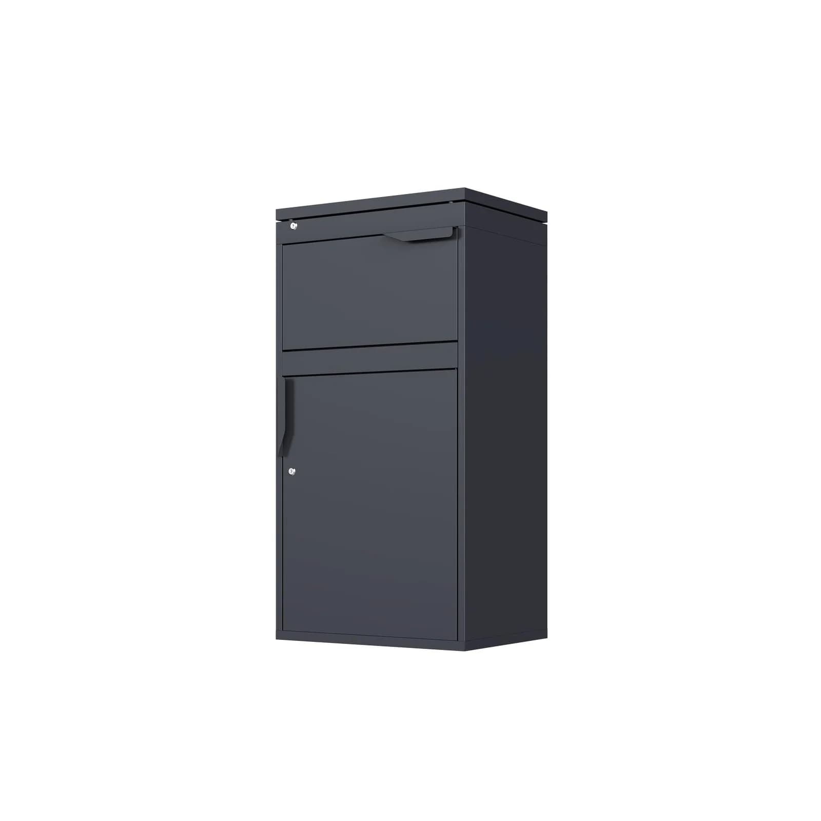 Weide Paketbriefkasten NOBLE 220 L Anthrazit Abschließbar Wetterfest