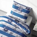 Heubergshop Bettwäsche Renforcé 2-teilig Blau Maritim Leuchtturm Bild 1