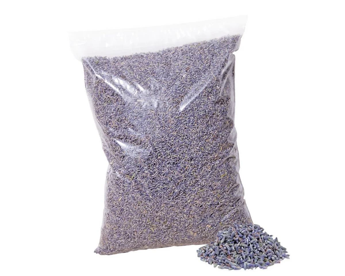 Heubergshop Lavendelbeutel, 400g Lavendelblüten Nachfüllpack Lavendel getrocknet - Bild 2
