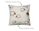 Heubergshop Kissenbezug 40x40cm Baumwolle Kinder Bild 1