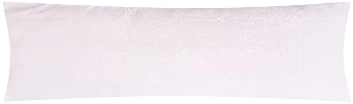 Heubergshop Seitenschläferkissenbezug Fleece Weiß - Bild 2