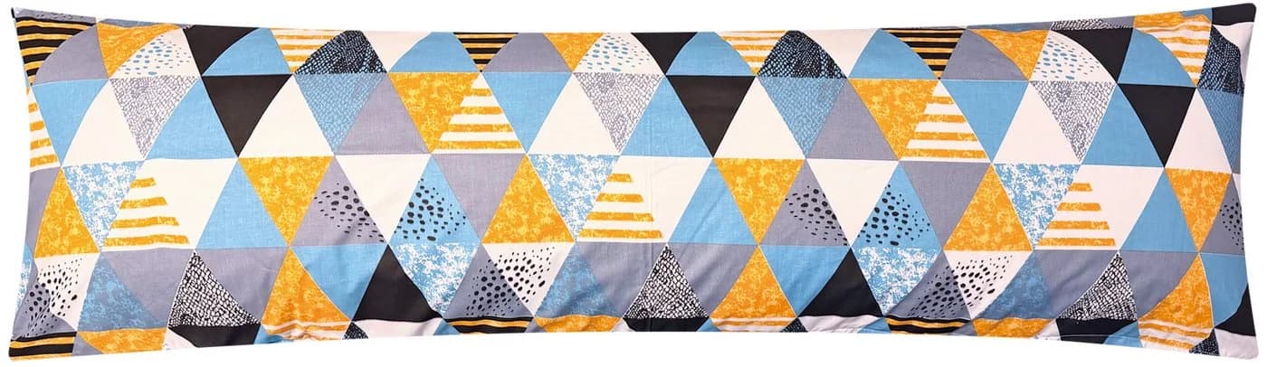 Heubergshop Seitenschläferkissenbezug 40x145cm Modern Gelb