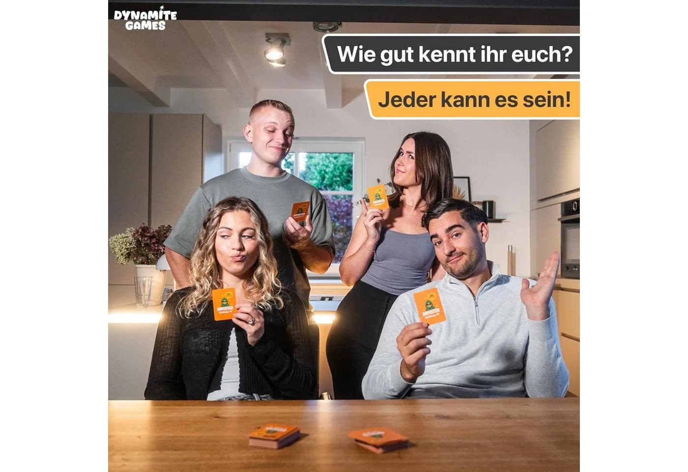 DYNAMITE GAMES Spiel IMPOSTER – Wer ist der Hochstapler? +550 Aufgaben