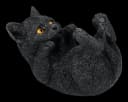 Figuren Shop GmbH Tierfigur Handyhalter Katze schwarz - Familiar Helper Bild 1