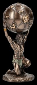 Dekofigur Atlas mit Globus Veronese Mythologie Bild 1