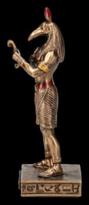 Thoth Figur Ägyptischer Gott Miniatur Bronziert Bild 4