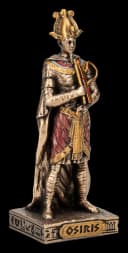 Figuren Shop GmbH Ägyptische Osiris Figur Bronze Kunststein Bild 1