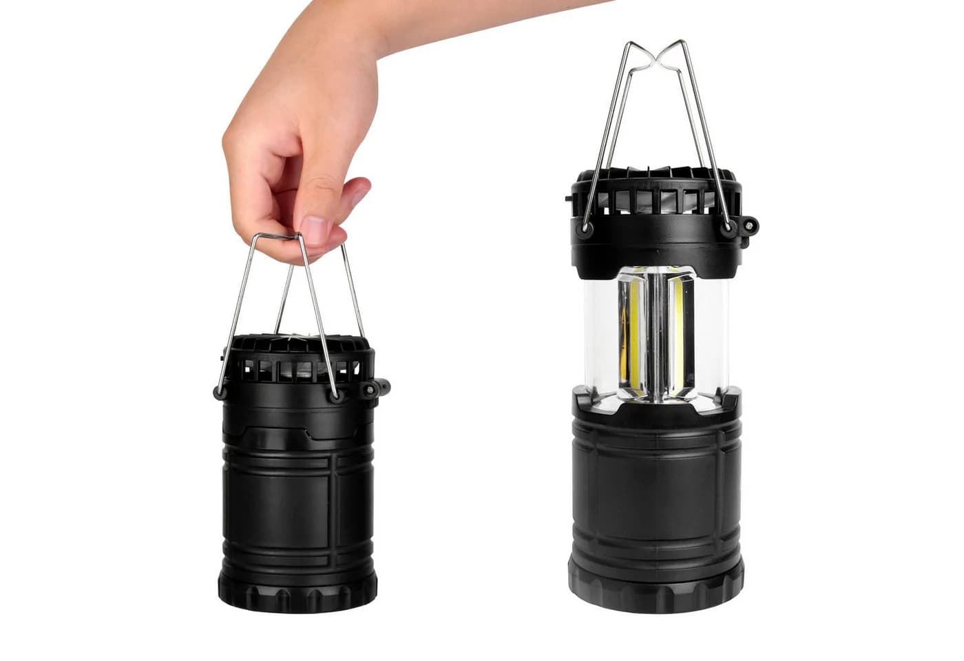 EAXUS CampLite Breeze 2in1 COB LED Laterne Pop-Up Design - Bild 2