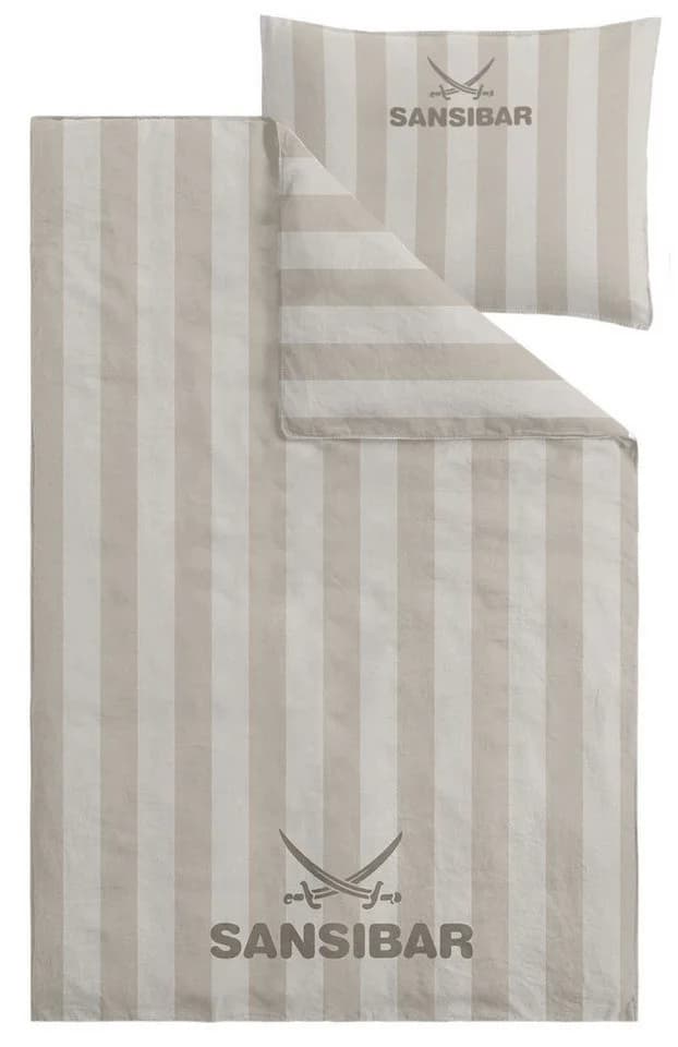 Sansibar Sylt Bettwäsche Modern Stripe 100% Baumwolle 2-teilig - Bild 2