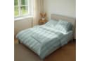 Sansibar Sylt Bettwäsche Modern Stripe 100% Baumwolle Grün 2-teilig Bild 1