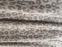 Sansibar Sylt Kuscheldecke Leo-Design Beige/Grau Fleece Bild 3