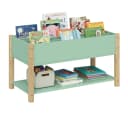 Bellabino Kinderregal Teme mit Fächern und Ablagefach mintgrün/natur Bild 2