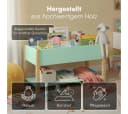 Bellabino Kinderregal Teme mit Fächern und Ablagefach mintgrün/natur Bild 4