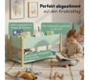 Bellabino Kinderregal Teme mit Fächern und Ablagefach mintgrün/natur Bild 5