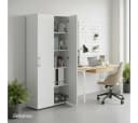 Bellamio Mehrzweckschrank Apol Weiß mit 2 Türen & 5 Fächern Bild 1