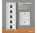 Bellamio Mehrzweckschrank-Set Apol Weiß 2er-Set mit Staubsaugerfach Bild 4
