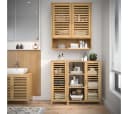 Bellamio Hochschrank Newa aus Bambus, 9 Fächer Bild 1