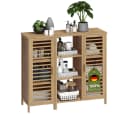 Bellamio Hochschrank Newa aus Bambus, 9 Fächer Bild 2