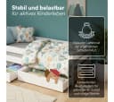 Bellabino Kinderbett Kuru Weiß mit Matratze und Schubladen Bild 3