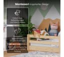 Bellabino Kinderbett Iskri Bodenbett mit Rausfallschutz Massivholz Kiefer Bild 4